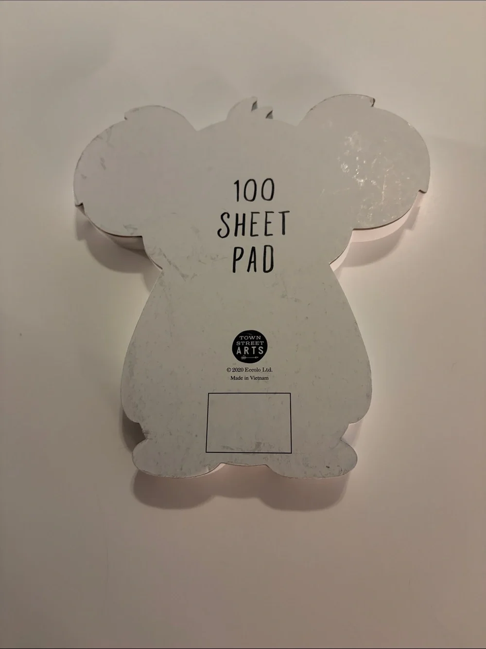 Gray and Pink Koala 🐨 100 Sheet Notepad